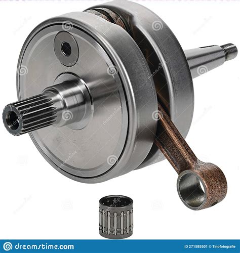Crankshaft With Connecting Rod For Motorcycle Internal Combustion