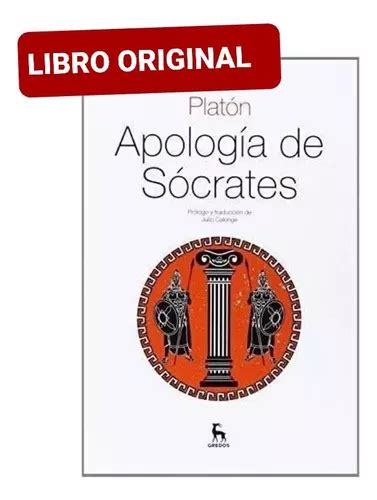 Apología De Sócrates Libro Nuevo Y Original MercadoLibre