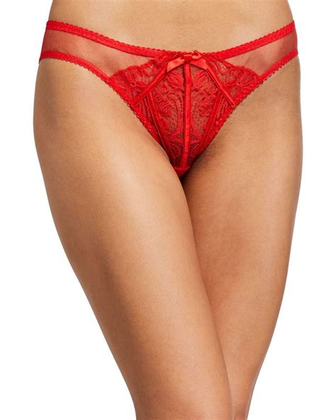 Agent Provocateur Rozlyn Lace Inset Bikini Briefs Agentprovocateur