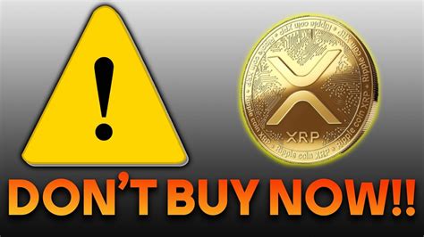 WARNING RISK OF A SUDDEN PRICE REVERSAL Is XRP The Best Buy Now Here