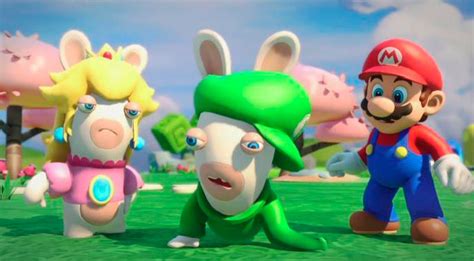 Mario Rabbids Kingdom Battle Presenta A Rabbid Luigi En Un Tráiler