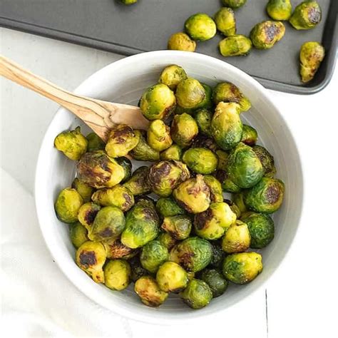 How To Cook Frozen Brussel Sprouts Air Fryer Oven Bites Of Wellness