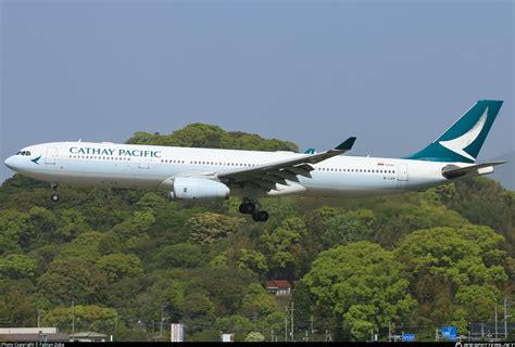 B LAP Cathay Pacific Airbus A330 343 Photo By Fabian Zuba ID 1424886