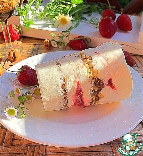 Сливочное мороженое с грецким орехом – кулинарный рецепт