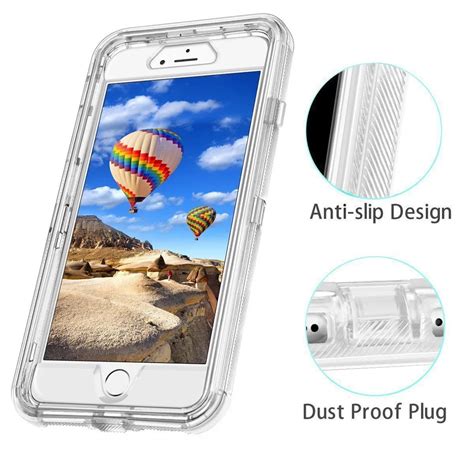 MAYROUND Гибридный 3D блеск Броня чехол для iphone 8 Plus X десять ...