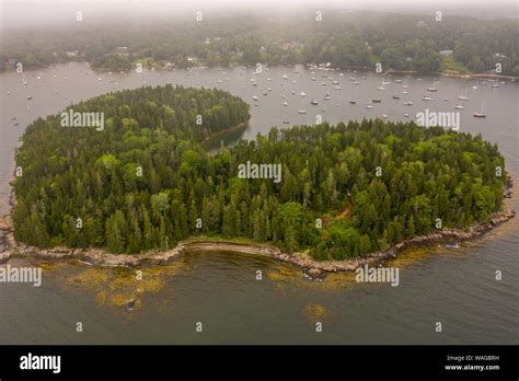 Harbor Island The Heart Shaped Island Located At The Entrance To Bucks