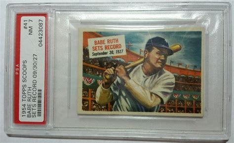 Auction Prices Realized Non Sport Cards Topps Scoop Babe Ruth Sets