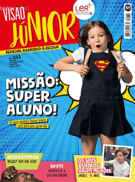 Visão Junior 1 set 2023 Jornais e Revistas SAPO pt Última hora