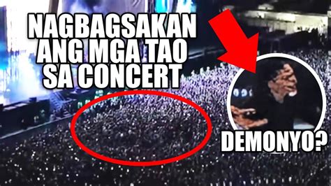 CREEPY MAY NAGPAKITANG DEMONYO SA CONCERT NA TO YouTube