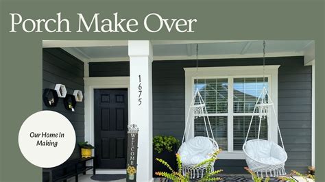 Porch Makeover Ideas On Budget Diy Porch Refresh Front Porch Makeover Porch Decoration