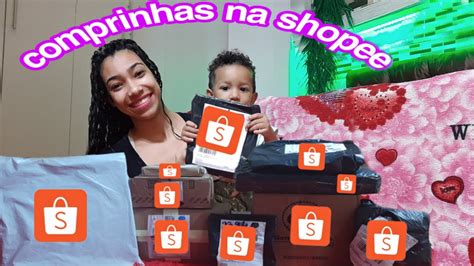 Fiz Comprinhas Na Shopee Pela Vez Youtube