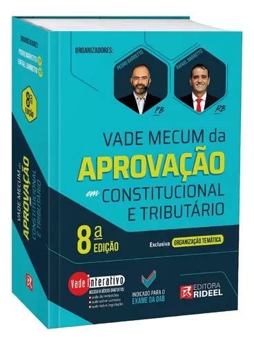 Livro Vade Mecum Da Aprova O Em Constitucional E Tribut Rio Edi O