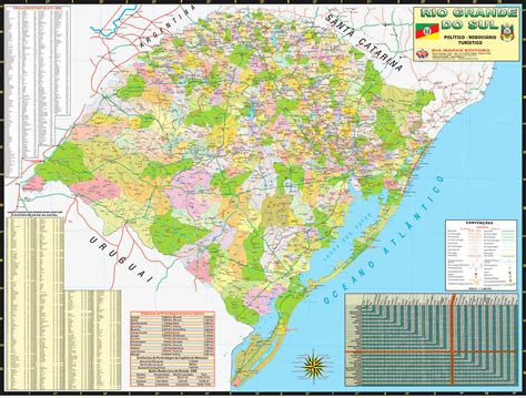 Rio Grande Do Sul Pol Tico Bia Mapas