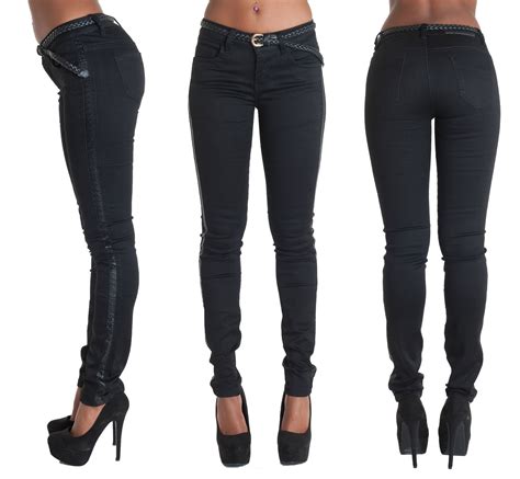 Women Sexy Low Waist Skinny Jeans Ladies Soft Slim Fit Stretch Trouser