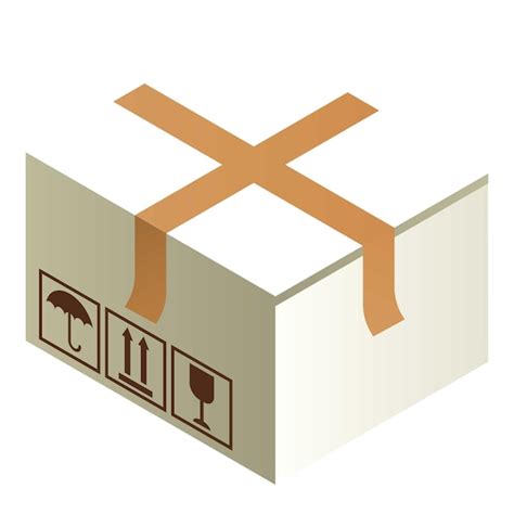 Premium Vector Delivery Box Icon Isometric Of Delivery Box Vector