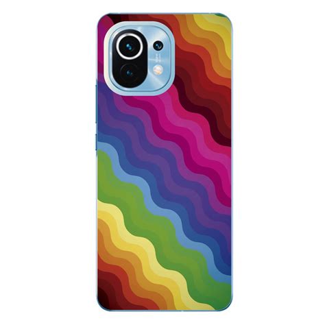 Capa Case Capinha Xiaomi Mi 11 Arco Iris Ondulado Submarino