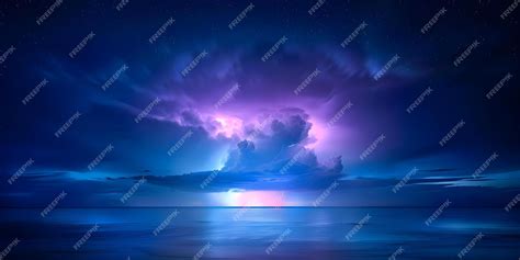 Phenomena Of Rare Blue Jets And Red Sprites Lighting Up The Sky During