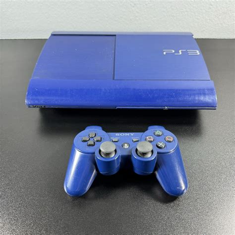 Sony Playstation Super Slim Launch Edition Gb Azurite Blue