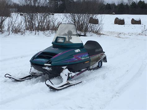 Just Fixed This Thing Up 1996 Polaris Indy Lite Deluxe 340 R Snowmobiling