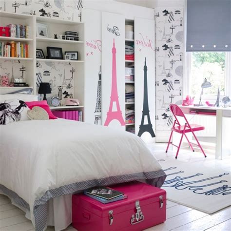 Decor For Teenage Bedrooms Decor Around The World Paris Themed