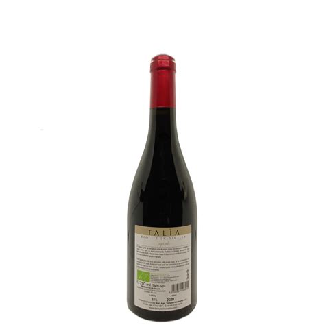 Syrah Tal A Sicilia Doc Biologico Tenute Mokarta Enoteca San