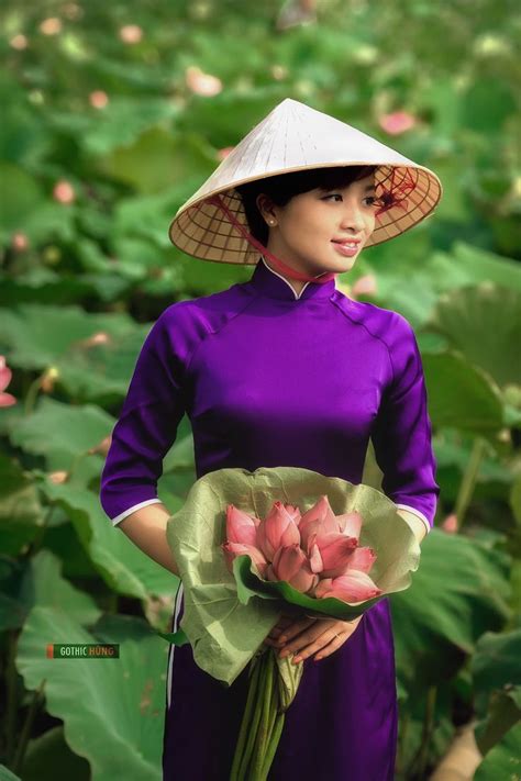 Tat Vietnamese Traditional Dress Beautiful Asian Women Traditional