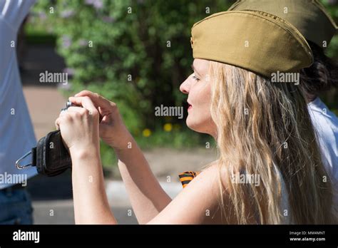 Russian Blonde Girl Hi Res Stock Photography And Images Alamy