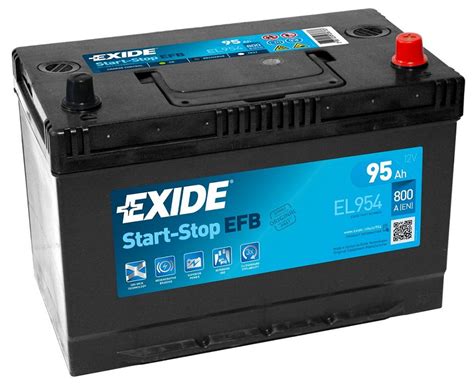 Autobaterie Exide Start Stop Efb V Ah A El Otos Cz