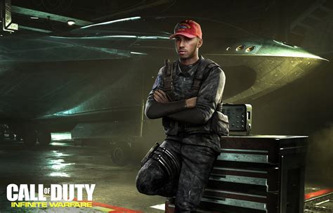 Lewis Hamilton Is Appearing In Call Of Duty Infinite Warfare Team VVV