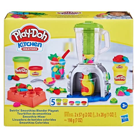 Play Doh Swirlin Smoothies Blender Playset Tesco Groceries