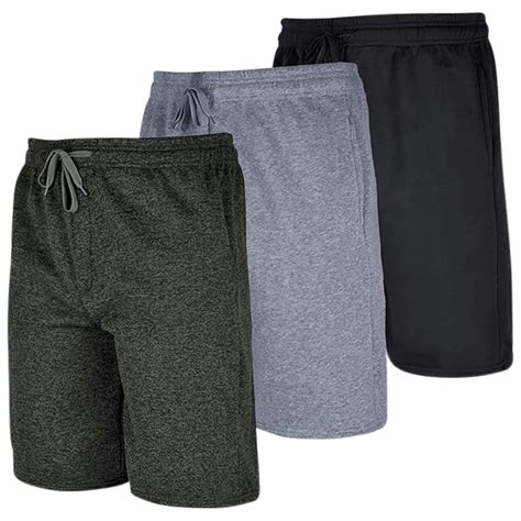 Sidedeal Pack Nextex Men S Fleece Lounge Shorts With Pockets