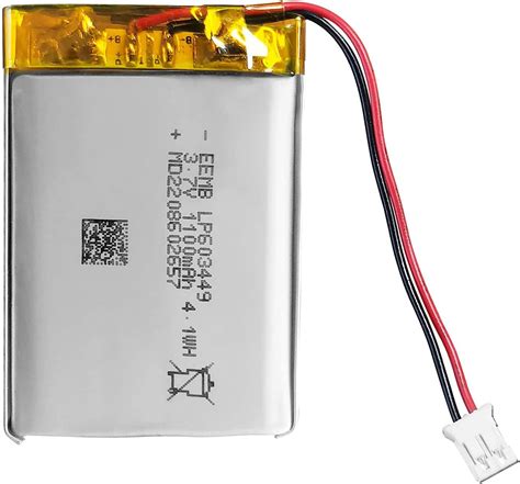 Amazon Eemb V Mah Lipo Battery Rechargeable Lithium