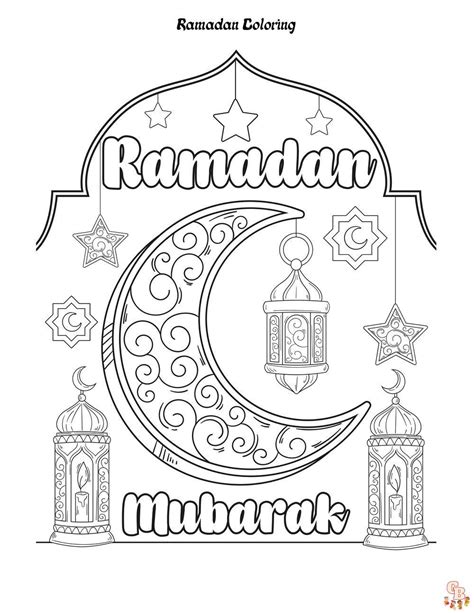 Disegni Ramadan Da Colorare Stampabili E Facili Gratis Per Bambini