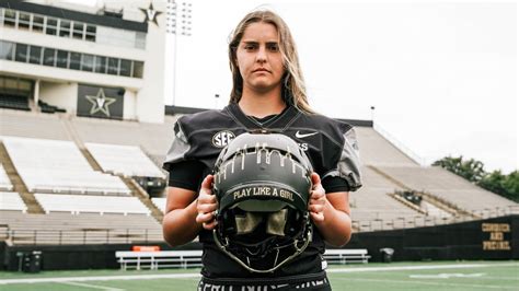 Sarah Fuller Becomes First Woman to Play for Top College Football Team