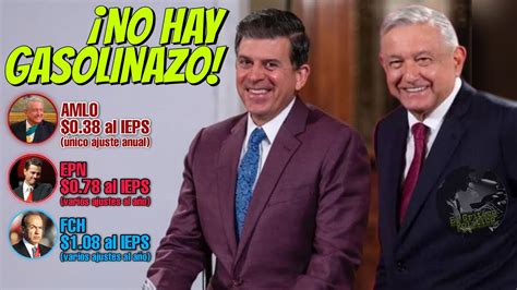 Ajuste de AMLO al IEPS es 3 veces MENOR que los gasolinazos de Calderón