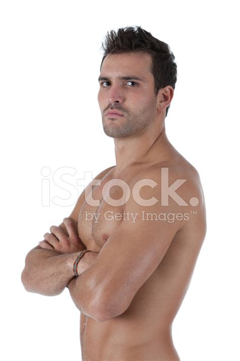 Muscular Man With His Arms Crossed Stock Photo Royalty Free FreeImages