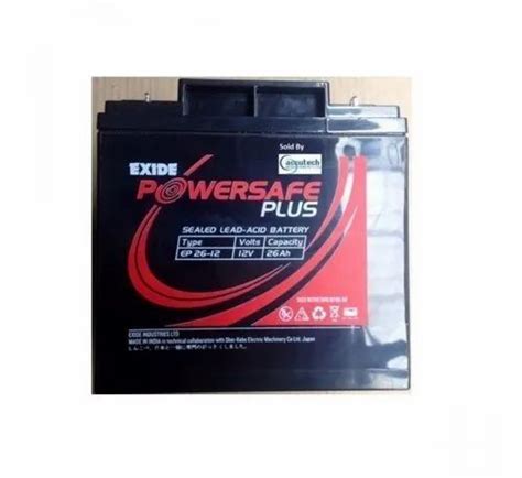 Exide Smf Power Safe Ep Ah V Battery At Rs Exide Powersafe