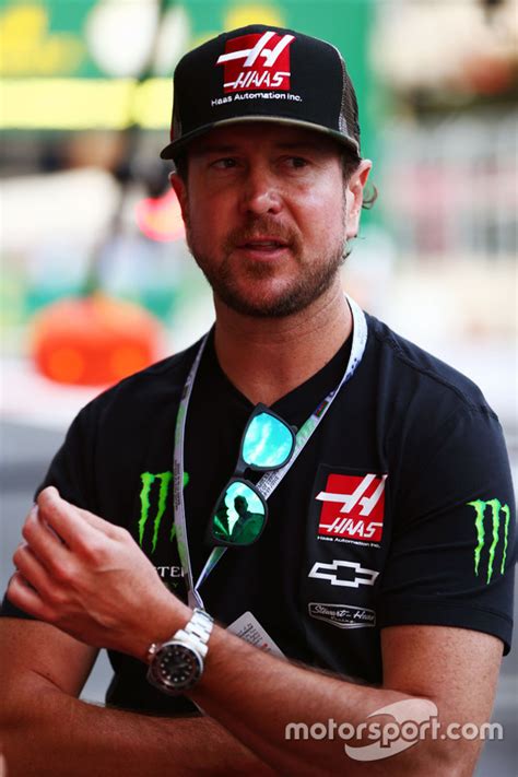 Kurt Busch, NASCAR Driver at European GP