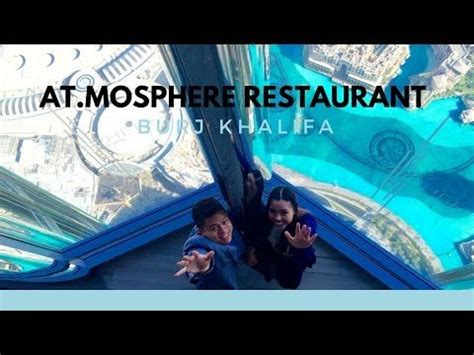 Lunch in Atmosphere Restaurant, Burj Khalifa | Atmosphere, Burj khalifa ...