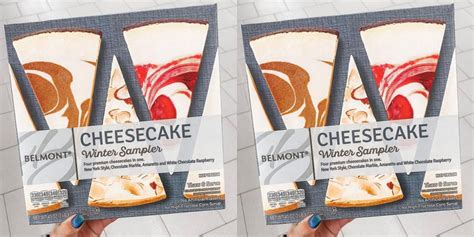 Aldi Has A Winter Cheesecake Sampler Thats Filled With 4 Different