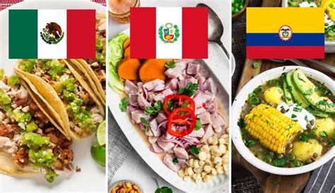 Los países con la mejor comida de América