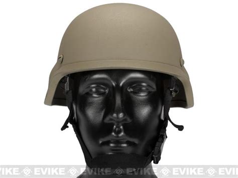 Matrix Mich Fiberglass Airsoft Helmet Color Tan Tactical Gear