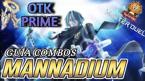 Gu A De Combos Mannadium Combo Otk Yugioh Master Duel Youtube