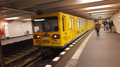 U Bahn Berlin Mitfahrt Von Alexanderplatz Bis Theodor Heuss Platz Im Gi