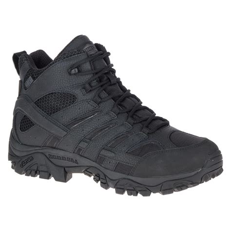 Men's Merrell Moab 2 Mid Tactical Waterproof Boots | Tactical Gear ...