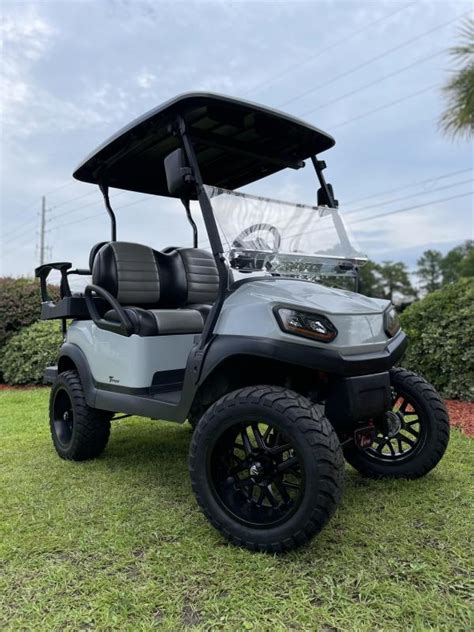 2018 Club Car Tempo Golf Cart New Batteries Lifted Journey Golf Carts