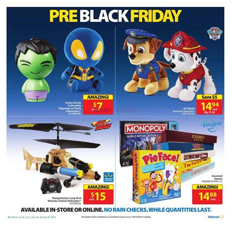 Walmart Canada Pre Black Friday Flyer November To