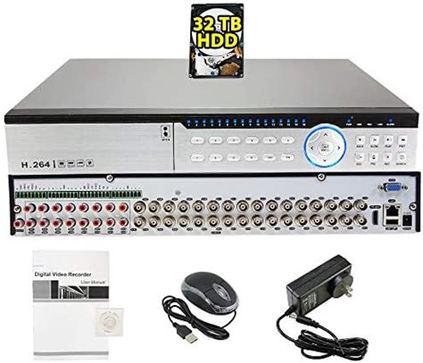 Evertech Channel H Security Dvr With Tb Hard Drive