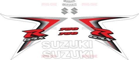 Suzuki Gsx R 750 2008 Decals Set Mxgone Best Moto Decals