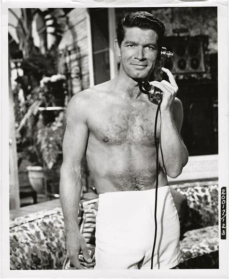 Stephen Boyd Shows Off His Hairy Chest Orig 1966 Beefcake Photo